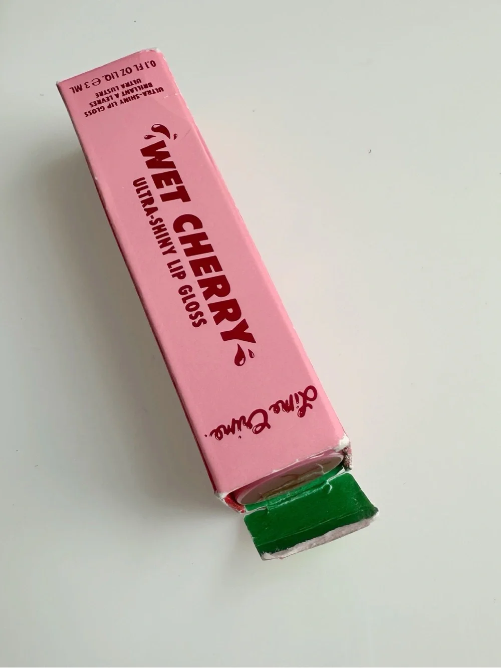 Lime Crime Wet Cherry Lip Gloss Cherry Slime Full Size Discontinued NIB